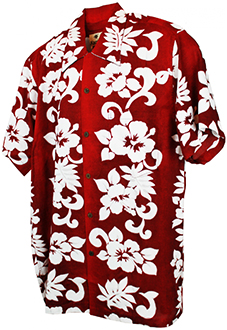San Diego Red Hawaiian Shirt