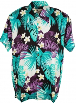 Koa Purple Hawaiian Shirt