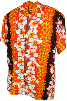 Mariachi Orange Hawaiian Shirt