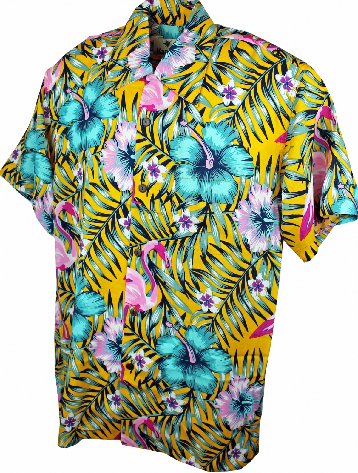 hawaiian shirt flamingo