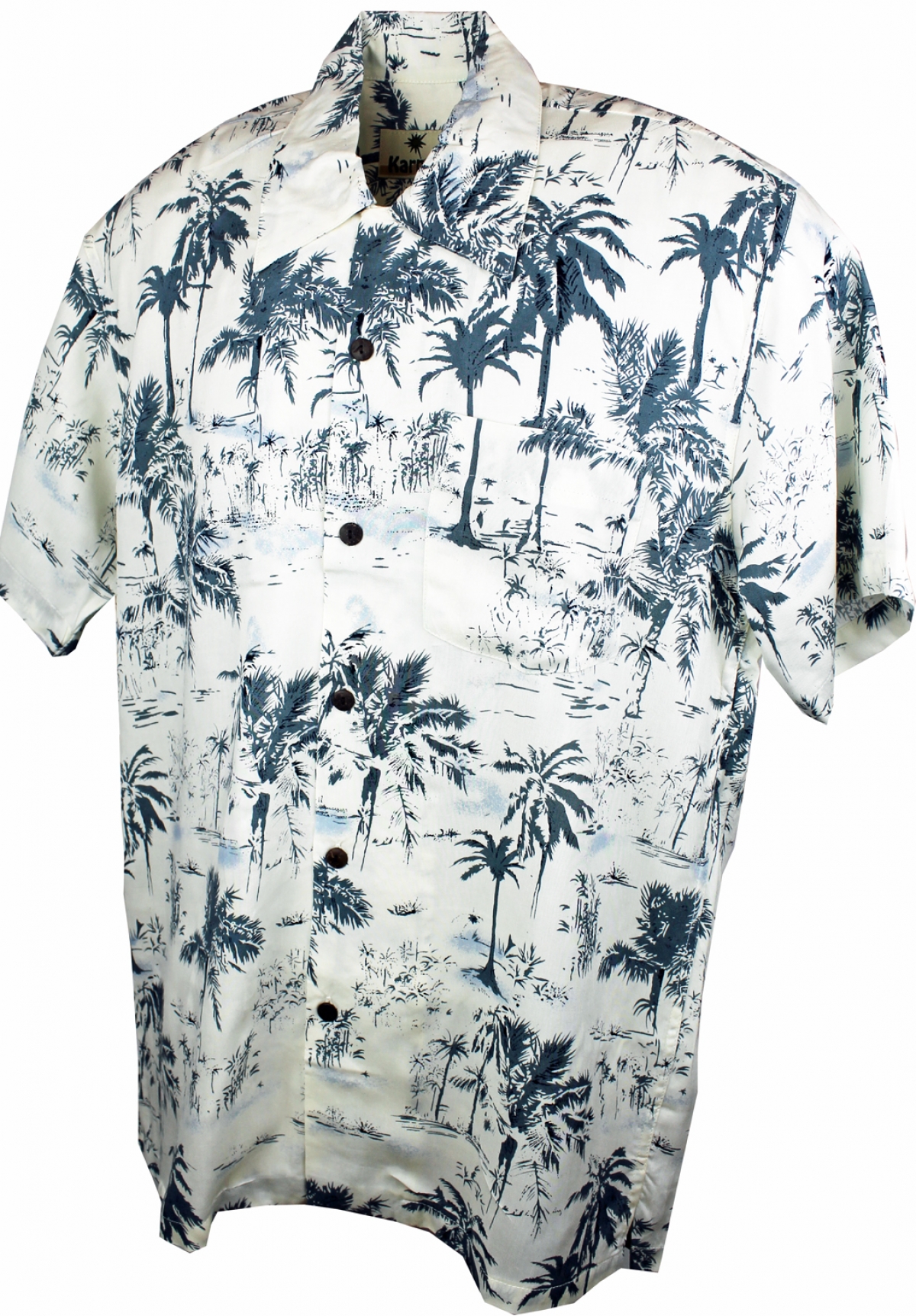 Hawaiian Shirt - Palma Grey